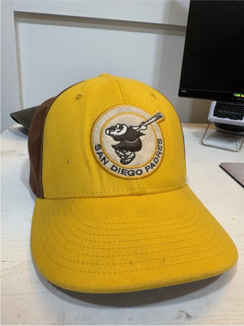 Nike San Diego Padres Yellow and Brown Baseball Cap